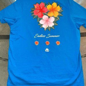 Kappa Blue endless summer t-shirt